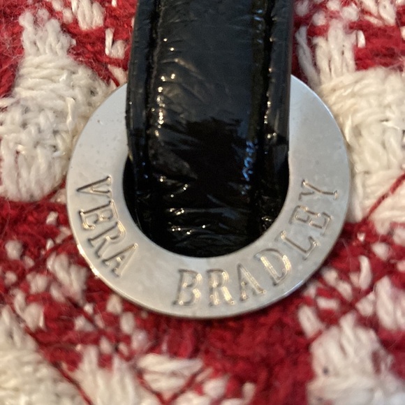 VERA BRADLEY Houndstooth design purse/tote - Picture 7 of 14